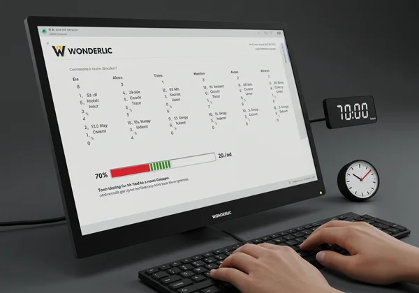 Wonderlic 모의고사를 자신감 있게 푸는 사용자